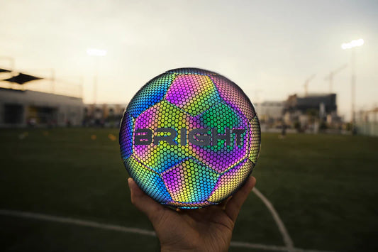 Bola de futebol luminosa